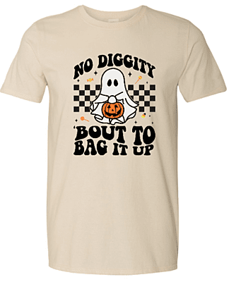 No Diggity Ghost T-Shirt