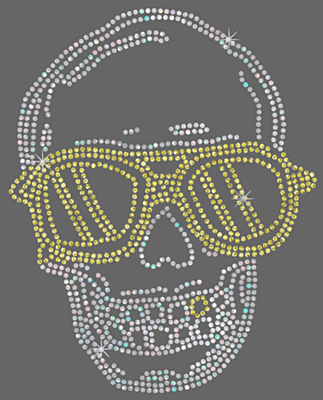 Gold Tooth Skull Top