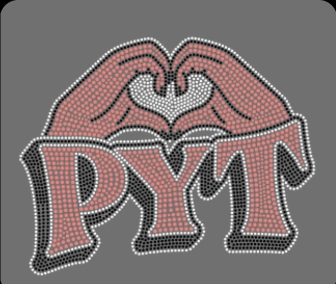 PYT Rhinestone Hoodie PYT Rhinestone Hoodie